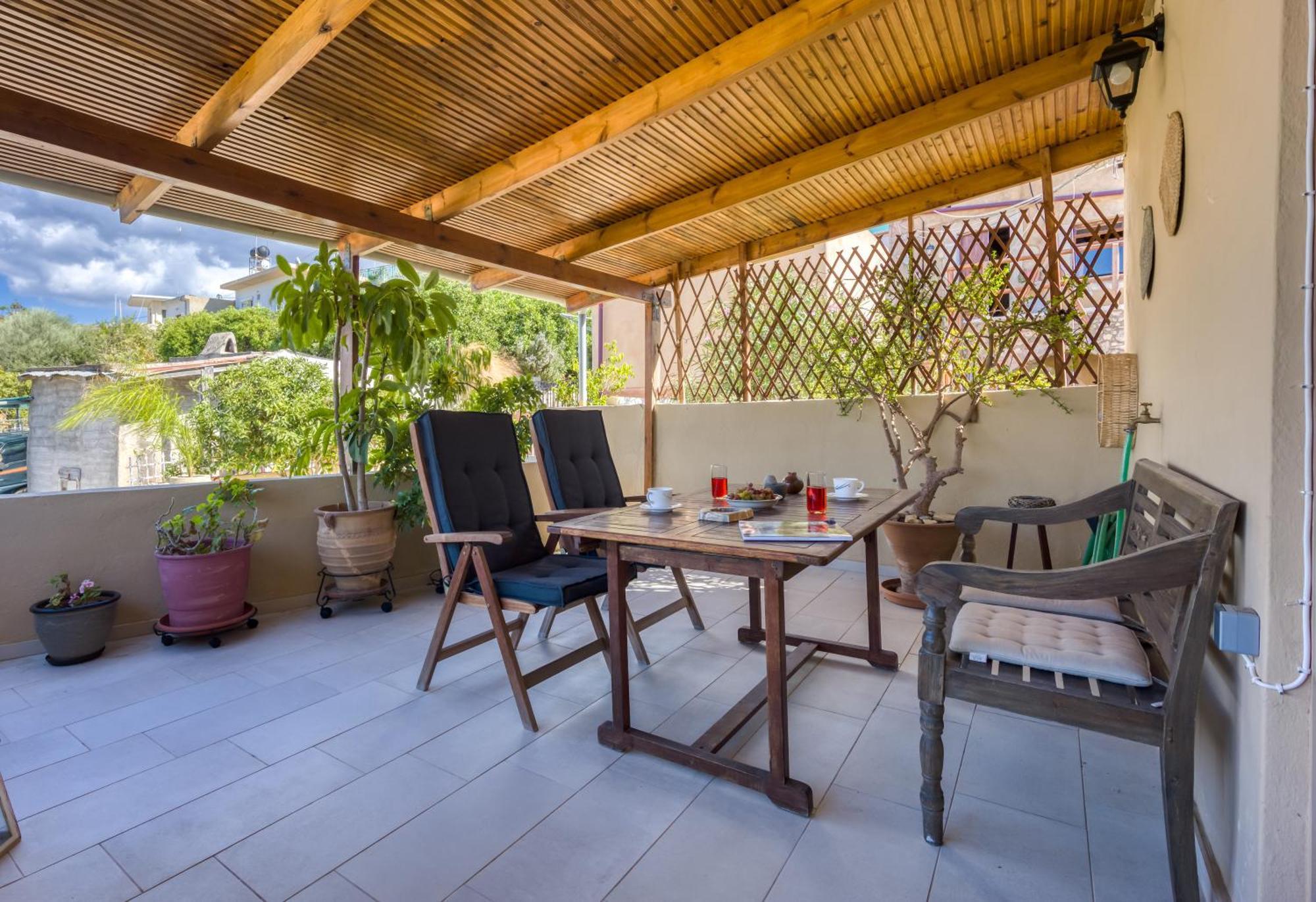 Serenity View - Traditional Village Apartment Kouses Exterior foto