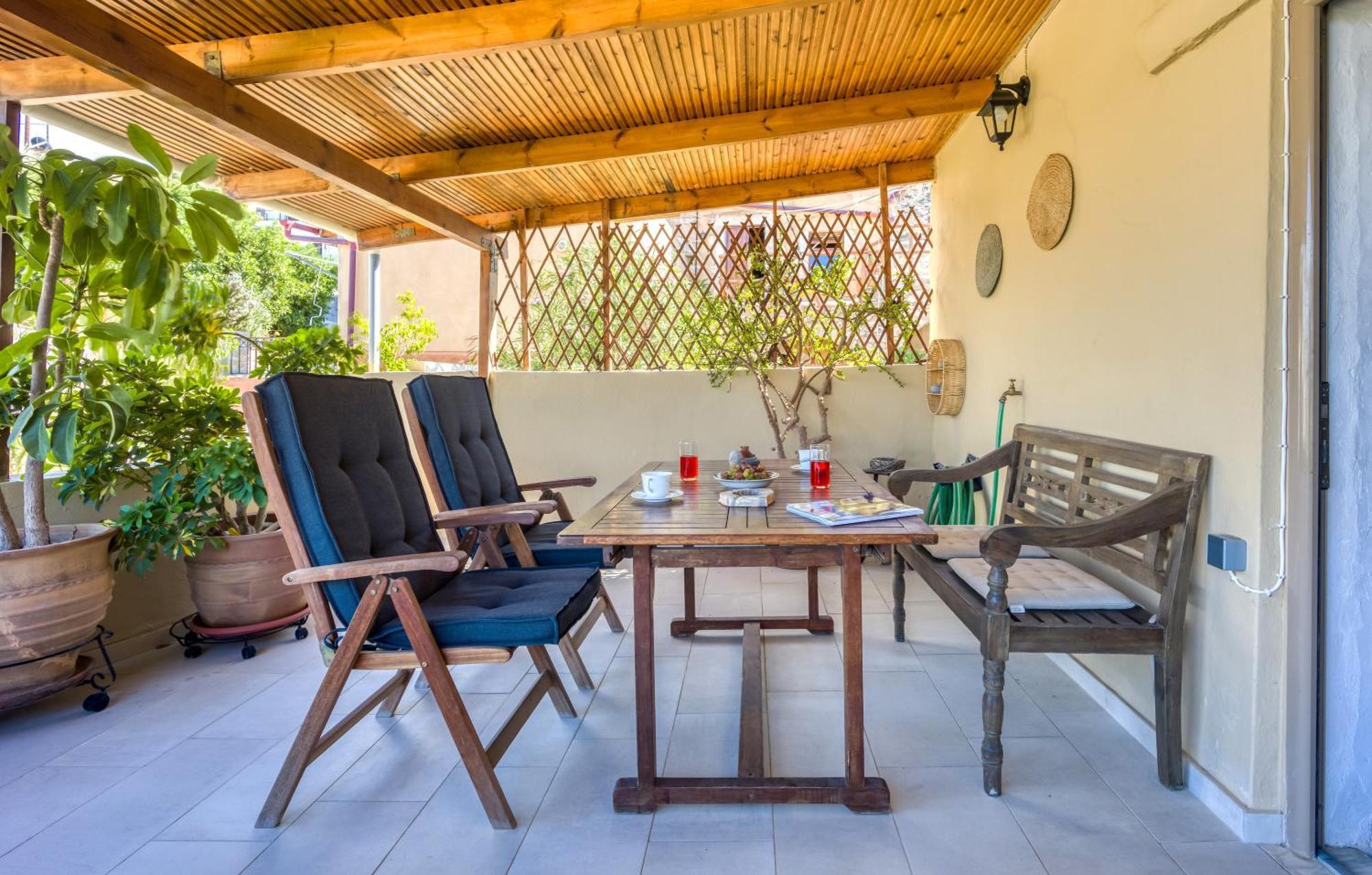 Serenity View - Traditional Village Apartment Kouses Exterior foto